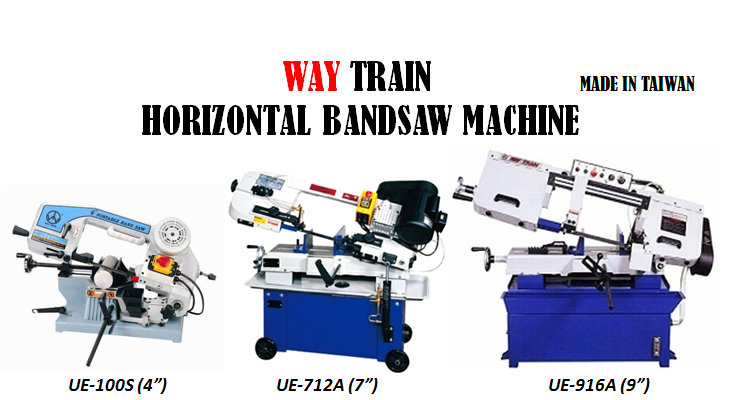 Way Train UE-Series Metal Cutting Band Saw Machine